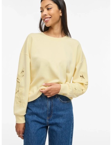 Sudadera Visiffi pastel-yellow