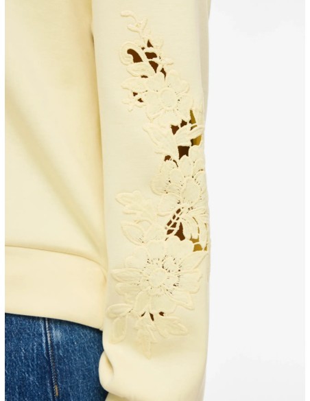 Sudadera Visiffi pastel-yellow