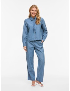 Camisa Viconga denim LightBlue