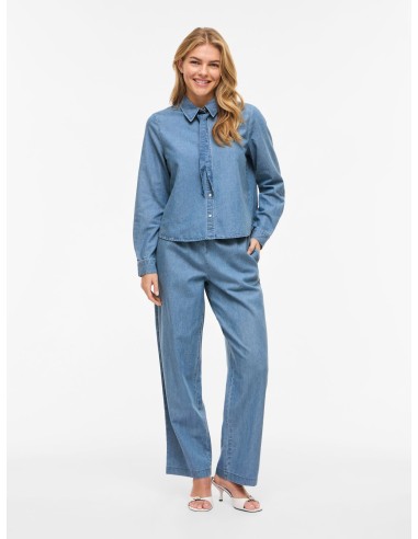 Camisa Viconga denim LightBlue