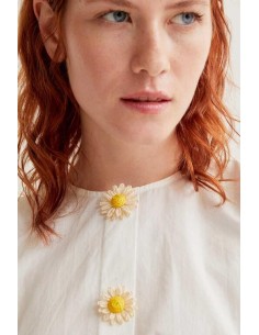 Top Boton Flor Blanco 2