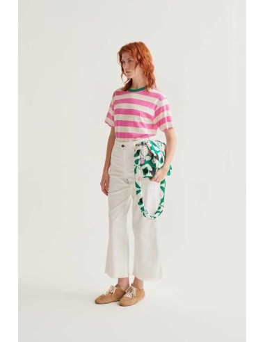 Camiseta rayas Pink Rosa