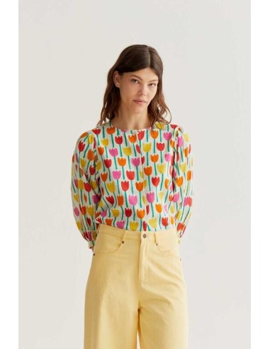 Camisa Tulipanes flores