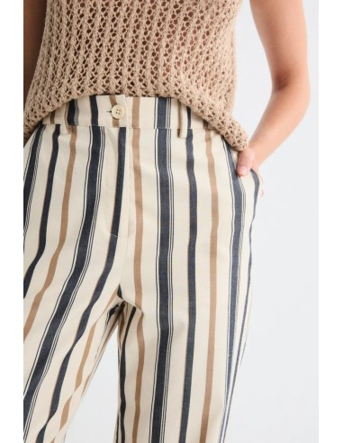 Pantalon Helios rayasmarino