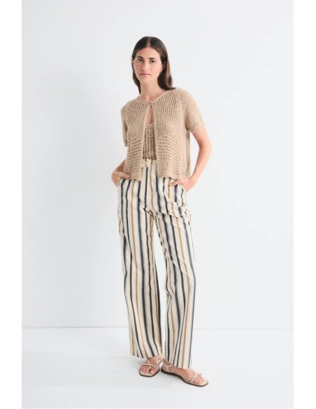 Pantalon Helios rayasmarino