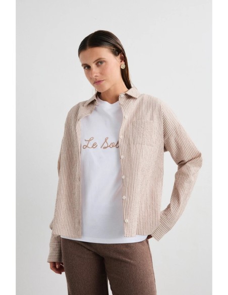 Cal Eclipse Camisa Oversize Tostado