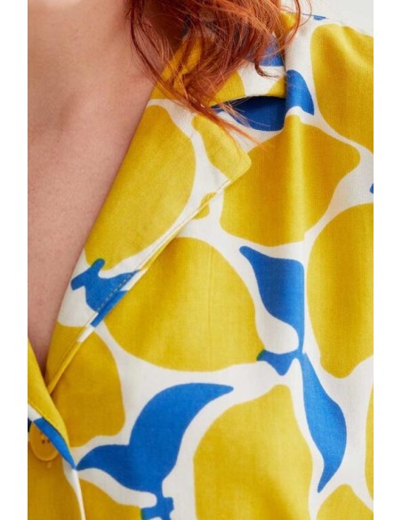 Camisa Limoncello mostaza