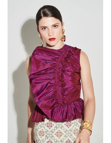 Camisa Caneil burdeos