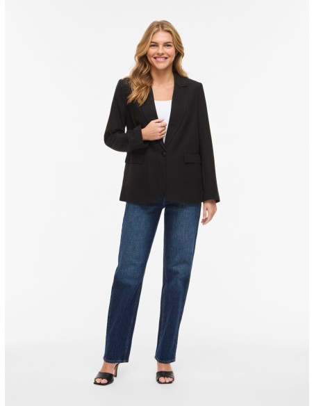 Visiffe Blazer Negro
