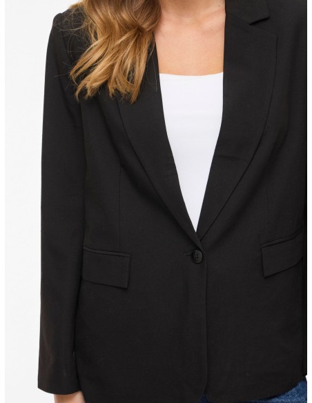 Visiffe Blazer Negro