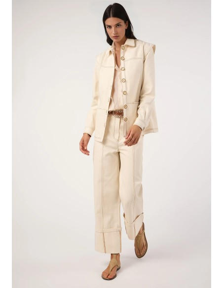 Cazadora Brooks crudo