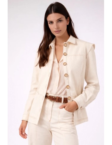 Cazadora Brooks crudo