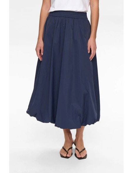 Nufrankie Balloon Skirt Dark-Sapphire