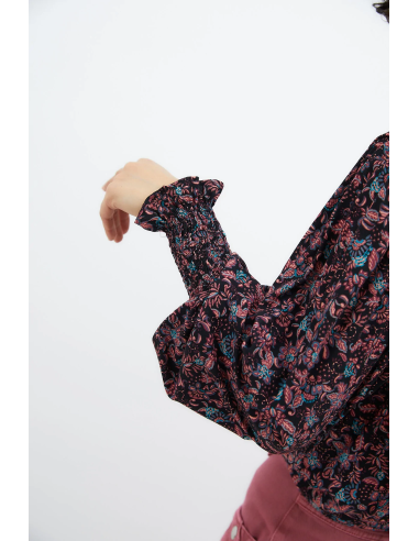 Blusa Carmen Flor China