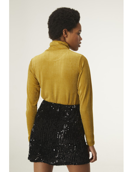 Falda Mini Lentejuelas