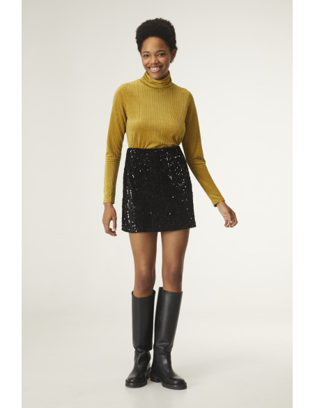 Falda Mini Lentejuelas