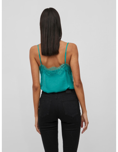 Vicava New Lace Singlet Lencera Verdehierba