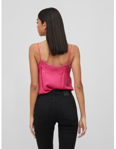 Vicava New Lace Singlet Lencera Rosa 2