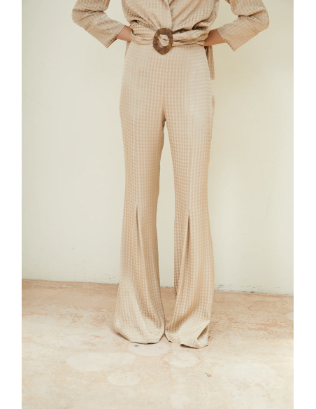 Pantalon Icon Pata De Gallo