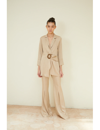 Pantalon Icon Pata De Gallo