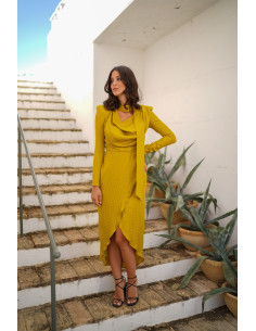 Vestido Molinara Mostaza