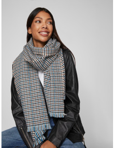 Videbree Scarf Azul/marr?n