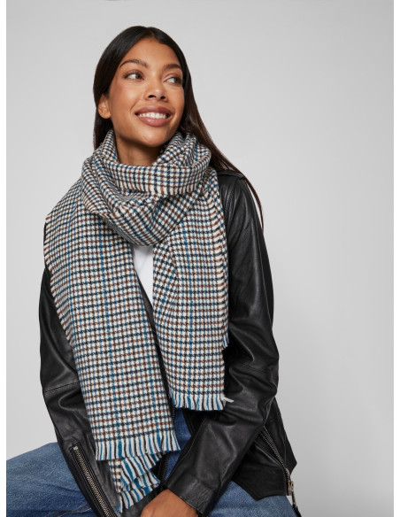 Videbree Scarf Azul/marr?n