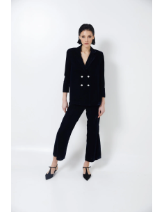 Pantalon Crop Velvet