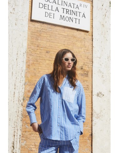 Blusa Susi Barras Azul