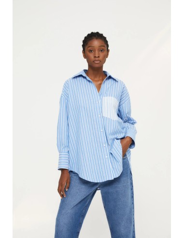 Blusa Susi Barras Azul