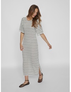 Vibia Long Dress Egret 2