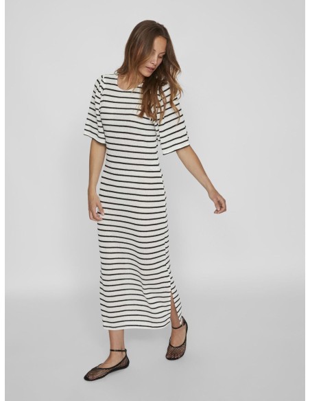 Vibia Long Dress Egret