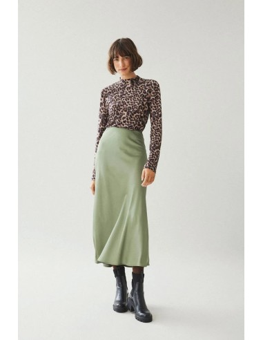 Viellette Long Skirt Oilgreen