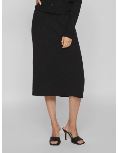 Vicomfy A-line Skirt Negro