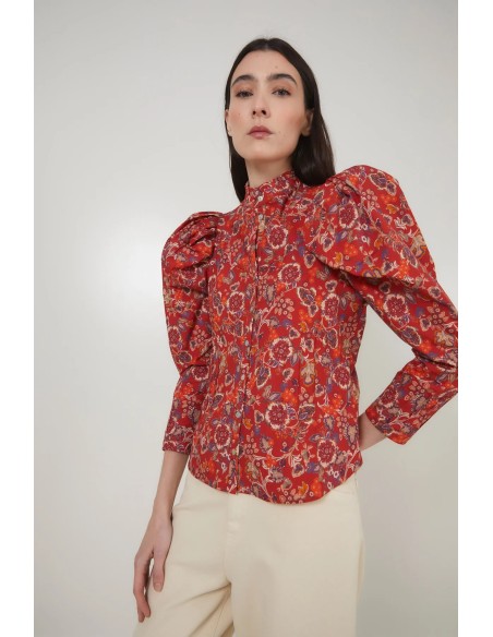 Blusa Kate Jardin Teja