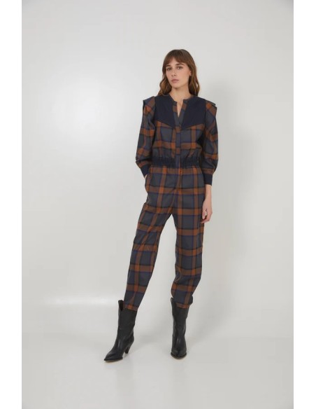 Mono Folk Escocia Azul