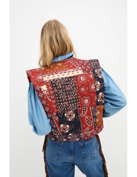 Chaleco Paula West Estampado