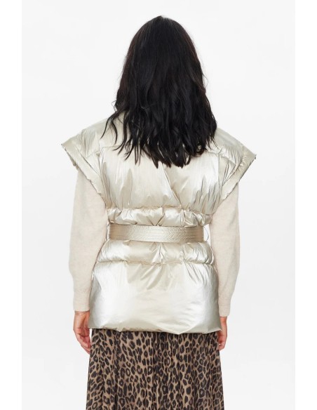 Nukaro Vest Plumi Champan