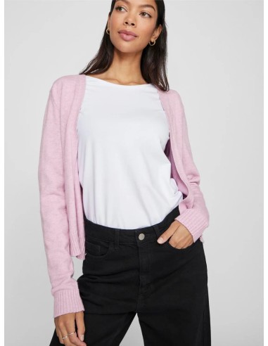 Viril Short Knitt Cardigan Orquidea